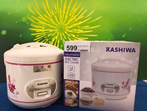 หม้อหุงข้าว ยี่ห้อ KASHIWA มูลค่า 599 บาท