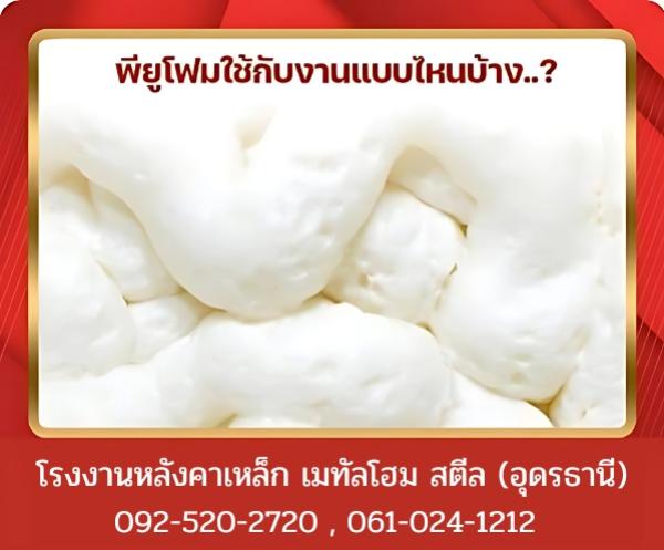 พียูโฟมสามารถใช้กับงานแบบไหนบ้าง อุดรธานี