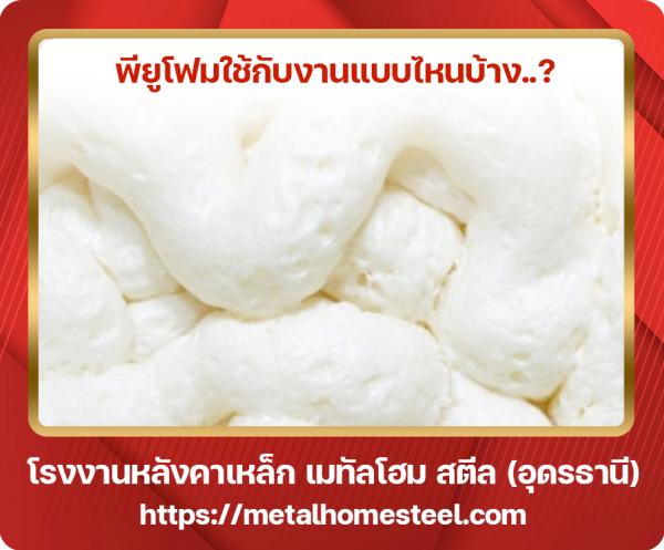 พียูโฟมสามารถใช้กับงานแบบไหนบ้าง อุดรธานี