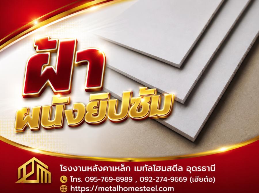 ฝ้าผนังยิปซัม อุดรธานี